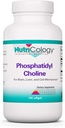 Nutricologie Supplément de Phosphatidyl Choline - Capsules de lécithine, Enzymes digestifs pour foie, Soutien de la digestion des graisses, Suppléments de choline pour foie gras, 1540mg Softgels - 100 Compte