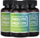 Supplément de probiotiques et de prébiotiques Zentastic - 50 Million CFU - pour les hommes et les femmes