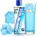 Ronnie Coleman Série Signature L Carnitine XS 4000 Liquide, Stimulant Sans sucre, Zéro Carbs, Lean Muscle Strength Support pour les hommes et les femmes, 16 Oz (16 oz, Cotton Candy (4000))
