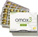 Omax3 Naturel Omega 3 Pilules d'huile de poisson 1500 MG EPA DHA - Omega3 suppléments acides gras Muscle et joint- sans gluten, prise sauvage, non OGM, 30 jours d'approvisionnement Plaquette emballée (1 boîte)