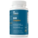 Dr. Tobias DIM Complex | Hormone Balance for Women & Men | DIM Supplement with BioPerine, Broccoli Extract & Calcium D-Glucarate - Estrogen Detox Balance Complex - Non-GMO Vegan (60 Capsules)