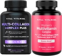 Vitamines Vital Multi Collagen Complex Plus + Complexe Multivitamines Femmes