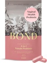 BOND 4-en-1 Probiotiques vaginaux pour les femmes pour la flore vaginale, la lutte contre l'odeur, la levure et l'équilibre du pH pour les femmes - Formule quotidienne de Lactobacillus (5 milliards d'UFC), avec prébiotiques et canneberge, 60 capsules (2/jour)