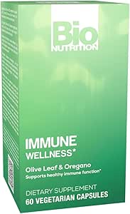 Bio Nutrition Immune Wellness Supplement 60 Capsules végétariennes