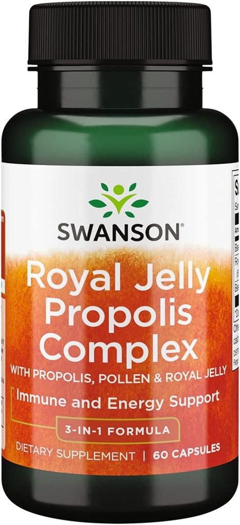 Swanson Ultra Royal Jelly Propolis Complexe 60 Capsules