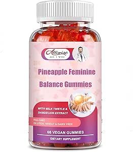 Gummies d'équilibre féminin ananas pour les femmes