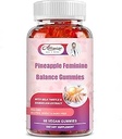 Gummies d'équilibre féminin ananas pour les femmes