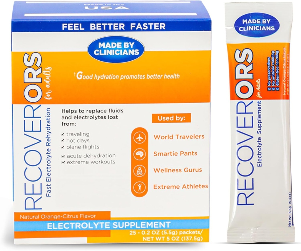 8 en 1 Poudre d'électrolyte et vitamine C Défense Hydratation, Dual Keto Food Friendly & Potassium Supplément Booster, Solution de réhydratation à faible teneur en glucides pour adultes