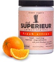 Superieur Electrolytes – Supplément d'électrolyte à base de plantes avec minéraux de mer pour l'hydratation et la récupération – Keto Friendly, non-OGM, Zero Sugar, Vegan Healthy Sports Drink Powder – Citrus (70 portions)