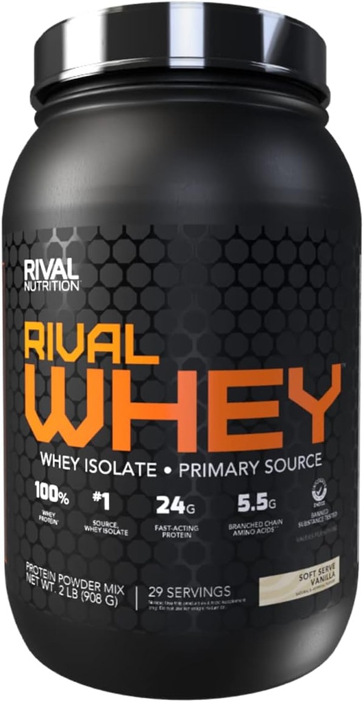 RIVALWhey Soft Serve Vanilla