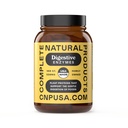 Produits naturels complets Capsules d'enzymes digestives, 550mg, 100ct.