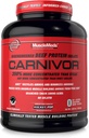 MuscleMeds CARNIVOR Poudre isolate de protéines de boeuf, bâtiment musculaire, récupération, sans lactose, sans sucre, sans gras, sans, 23g de protéines, Pop de roche, 56 portions