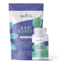 Bari Life Just One Chewable: une fois par jour bariatrique multivitamine + fer et et BariBurst Calcium Citrate doux Chews pour le pont gastrique, manche gastrique et interrupteur duodenal (Sour Raisin)