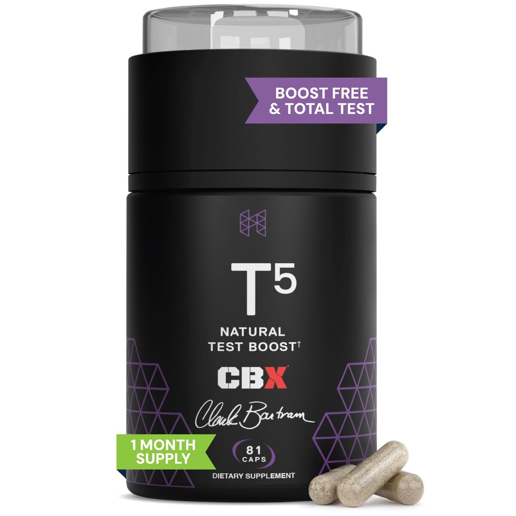 HPN T(5) Booster d'optimisation de testostérone de supplément de testostérone naturel avec testofen.
