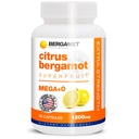 BergaMet Citrus Bergamot Supplément, 170:1 Extrait, 1200mg, 80% Polyphénols, Italien Citrus Bergamot Supplément pour le cholestérol élevé, 60 Capsules, 1 Mois, Fabriqué aux États-Unis