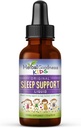 Kids Sleep Support Extrait liquide - Natural Kids Plant based Herbal Sleep Aid, avec Camomile, Guava Leaf - 1 oz Extrait liquide - Herbal Goodness (1 unité)