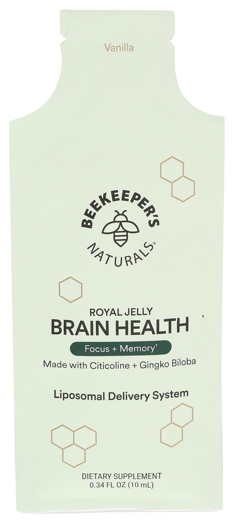 Les apiculteurs naturels Santé du cerveau Royal Jelly Liposomal SGL, 0,34 Fz