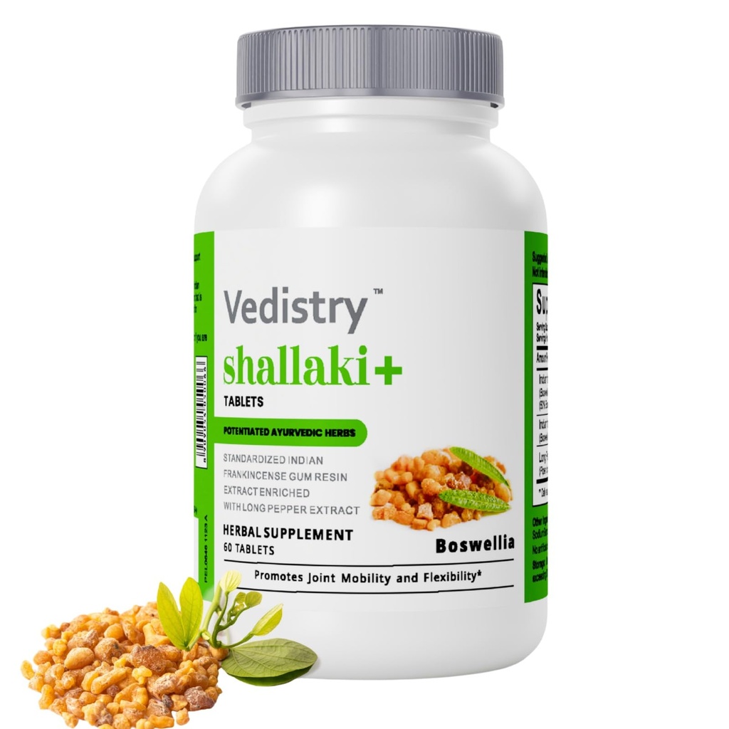 Shallaki Boswellia Serrata Extraction Suppléments pour les femmes 700mg Capsules à base de plantes pour le bien-être des os et des articulations