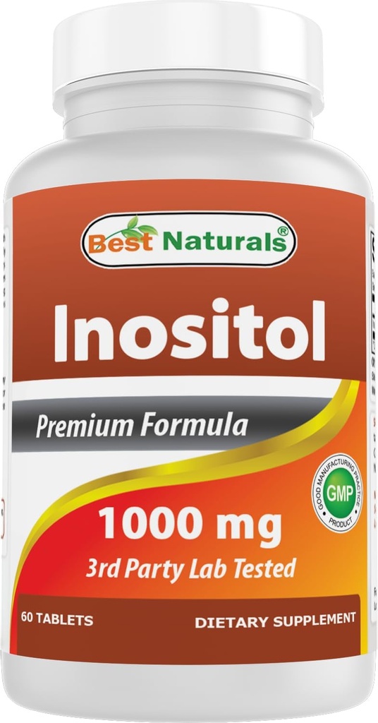 Meilleur Inositol naturel 1000 mg 60 comprimés