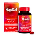 MegaRed Omega-3 Huile de Krill 500mg softgels extra-fort (40 Compte dans une boîte) - Huile de Krill Pas d'arrière-goût de poisson
