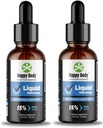 HAPPY BODY Liquid MSM décline le contenu MSM le plus élevé dans un supplément MSM liquide. Idéal pour les deux applications orales et topiques - 1 x 4 fl. oz bouteille (2 Pack)