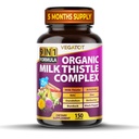 VEGATOT Complexe de chardon de lait biologique 9 en 1 Formule - avec le chardon de lait Artichaut NAC Zinc Dandélion Berberine Burdock Poivre noir (150 Nombre (paquet de 1))