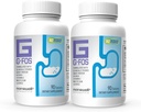 NANOWELL G-FOS Supplément santé digestif, vitamine U - 90 comprimés X 2 bouteilles pendant 2 mois (180 Nombre)
