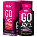 BARE PERFORMANCE NUTRIITION, BPN Go Gel Endurance, 24g de glucides et 100 calories par emballage, Vegan + Gel sans gluten, 10 packs à usage unique, Berry mélangé