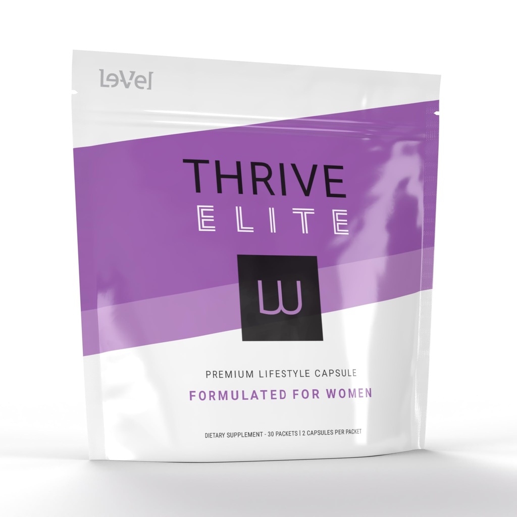 Le-Vel Thrive Elite Lifestyle Capsules - Nutritional Supplement, 30 Count (Vitamin B2, 60 Capsules)