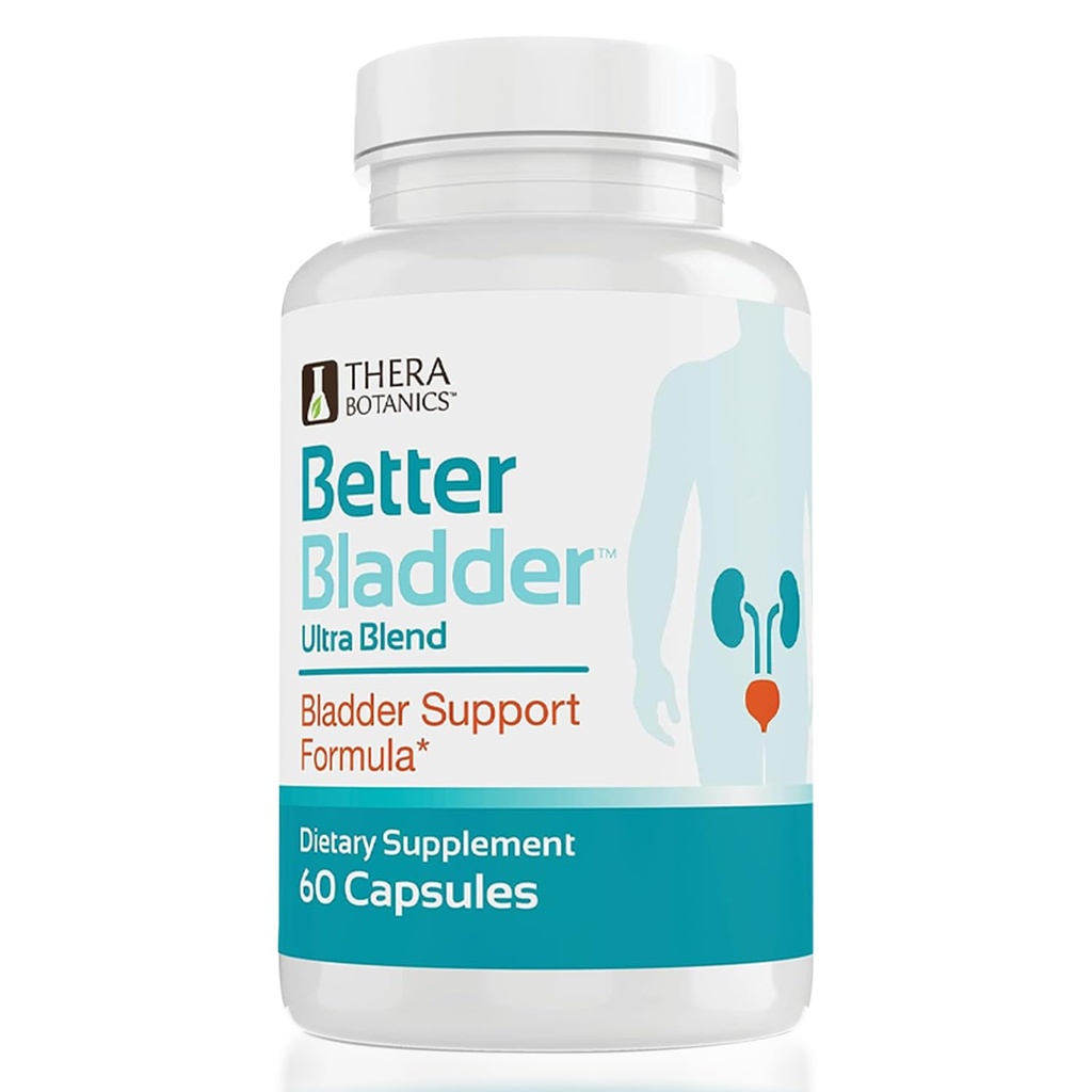 Meilleur supplément de contrôle ultra Bladder pour les femmes et les hommes – Supplément de soutien Bladder amélioré avec la vitamine D3 pour aider à réduire les fuites urinaires, la fréquence et l'urgence - 60 Compte (1 bouteille)