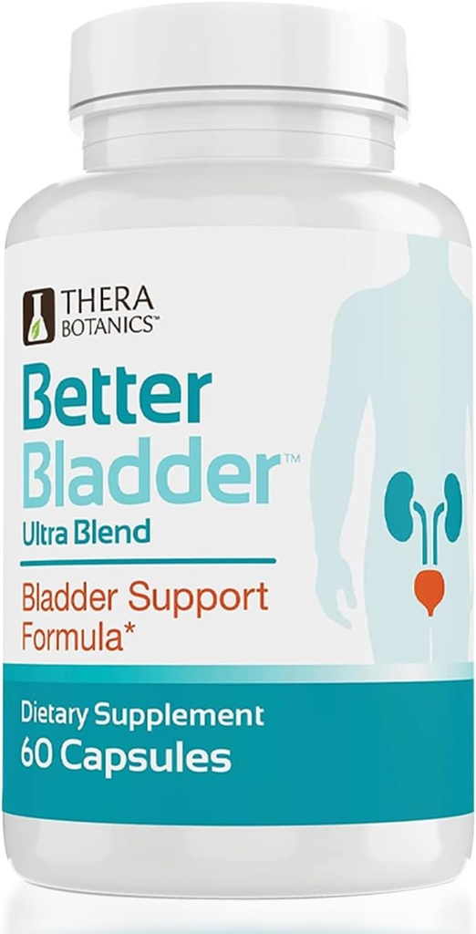 Meilleur supplément de contrôle ultra Bladder pour les femmes et les hommes – Supplément de soutien Bladder amélioré avec la vitamine D3 pour aider à réduire les fuites urinaires, la fréquence et l'urgence - 60 Compte (1 bouteille)