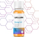 Cellule forte: Booster de fonction cellulaire liquide: NADH, CoQ10, Collagène. Taux d'absorption de 90+%. Vitamines B1, B2, B3, B6, B7 et B12. Vitamine K2.