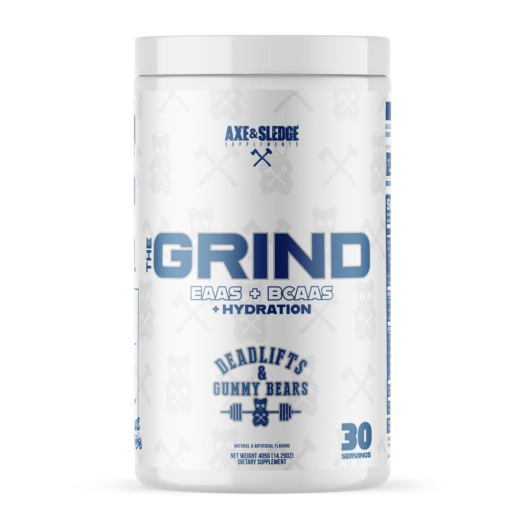 Axe et luge Les acides aminés essentiels de la grind.