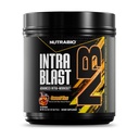 NutraBio intra Blast Bcaa poudre de supplément d'acide amino, électrolyte et mélange d'hydratation, intra, préentraînement et récupération musculaire, 20g Eaa Amino acides poudre, 5g de glutamine- thé doux, 30 portion