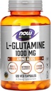 NOW Foods Sports, L-Glutamine, 1,000 mg, 120 Veg Capsules