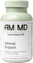 Amy Myers MD Support adrénal - Supplément à base de plantes adaptogènes avec Ashwagandha, Riboflavine, vitamine B6 et plus - Sans gluten, sans lait et sans soie - 180 capsules