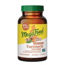 Supplément curcumine pour le corps entier Megafood - Supplément curcuma avec poivre noir et vitamine C - 475 mg Curcuminoïdes par portion - Support antioxydant et immunitaire - Vegan - 60 comprimés, 30 portions