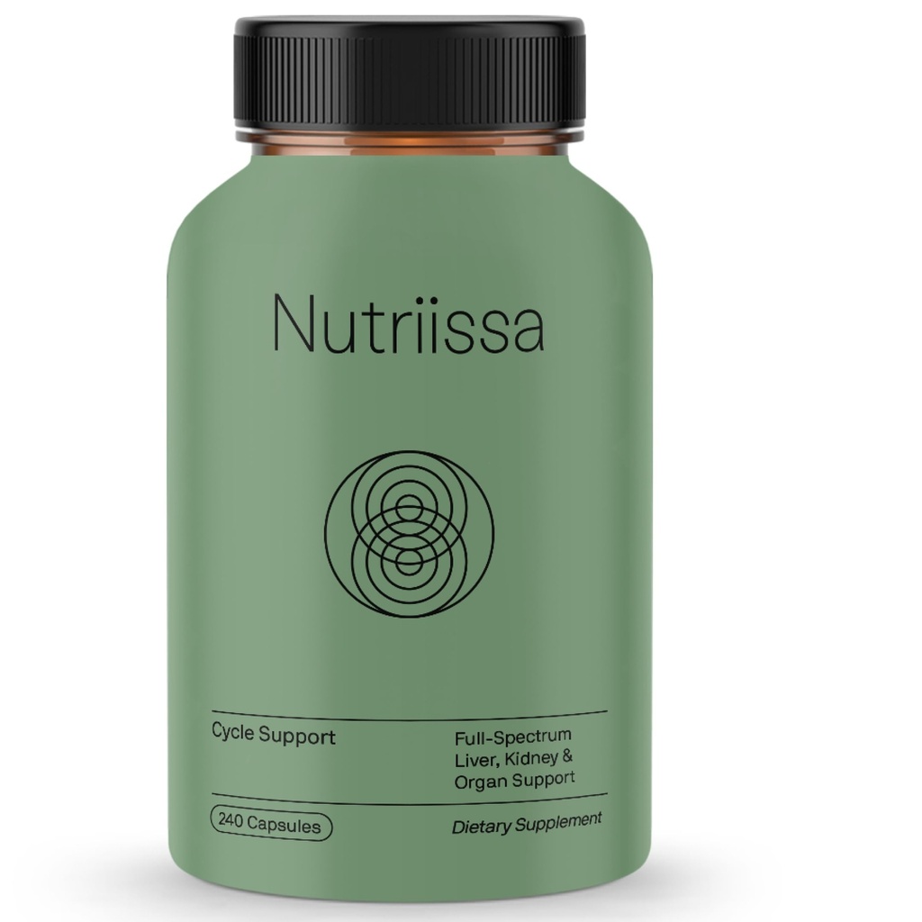 Support du cycle Nutriissa - Premium Rein & Foie Detox - Défense des Organes pour les Bodybuilders & Weightlifters - EPEB certifié pour la pureté et la puissance - 400mg TUDCA & 1000mg NAC - Vegan, 240 Capsules