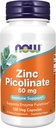 Nourriture Picolinate de zinc, 120 capsules 50mg (2-pack)