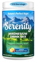 Nature’s Perfect Night | Serenity Magnesium Drink Mix Powder | Anti-Stress | Gluten Free | Vegan | Non-GMO | Sugar-Free | Supports Relaxation, Sleep, Heart, Bone, and Nerve Health | 15 oz