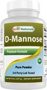 Meilleurs suppléments naturels en poudre pure D-Mannose - Nettoyant du tube urinaire - 8 OZ