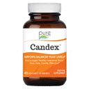 Supplément de candex d'essence pure - Supplément de croissance des levures avec enzymes digestives, aide probiotique à l'infection des levures pour les hommes et les femmes - 40 capsules