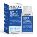 Supplément de soutien conjoint OmegaXL - Soutien musculaire naturel, Huile de moules à lisière verte, pilules de gel mou, sans médicament, 300 Nombre