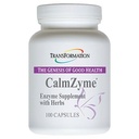 Transformation La Genèse des enzymes de bonne santé CalmZyme supplément avec enzymes et mélange à base de plantes, Maximiser la digestion des nutriments, Production d'énergie et d'aide dans le support immunitaire, 100 capsules