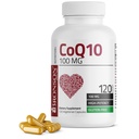Bronson CoQ10 100 MG Production d'énergie cellulaire à haute puissance, 120 capsules végétariennes