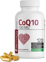 Bronson CoQ10 100 MG Production d'énergie cellulaire à haute puissance, 120 capsules végétariennes