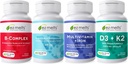 EZ Melts Wellness Starter Pack, sans sucre, 1-3 mois