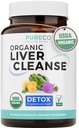USDA Chardon de lait biologique et racine de dandelion - Silymarin Chardon de lait Formule de nettoyage du foie avec extrait d'artichaut pour un soutien complet du foie - Vegan non-OGM & laboratoire vérifié (1 mois d'approvisionnement)
