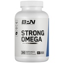 BARE PERFORMANCE NUTRITION, BPN forte Omega Fish Oil Soft Gel, 1290mg Huile de poisson par capsule, Poisson sauvage capturé, source durable, certifié IFOS, 30 portions