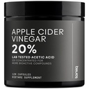 Capsules de vinaigre de cidre de pomme - Ultra haute puissance 2,010mg Formule avec 20 % d'acide acétique et poivre Cayenne - Fabriqué avec la mère - Laboratoire tiers testé - 120 capsules